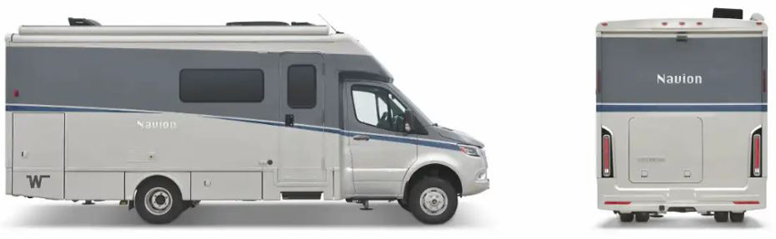 Winnebago Navion Misty Lake Exterior